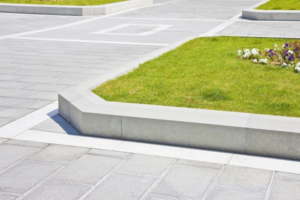 Cement Landscape Edging
